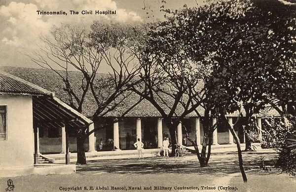 Civil Hospital, Trincomalee, Ceylon (Sri Lanka)