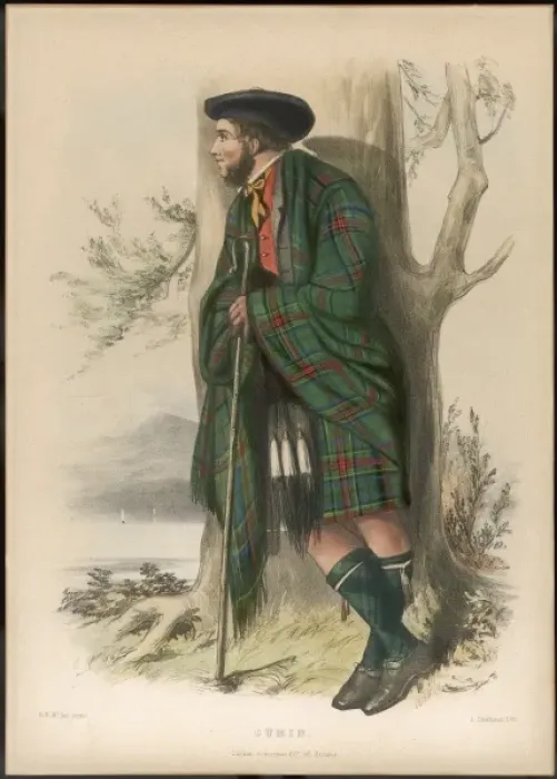 Framed Print : Mary Evans Print of Clan Cumin Framed Print : Mary Evans Print of Clan Cumin