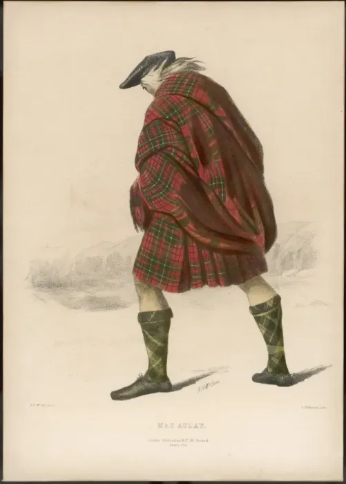 Framed Print : Print of Clan MacAulay Framed Print : Print of Clan MacAulay