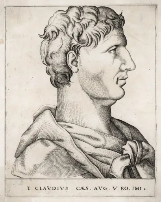 Framed Print : Tiberius Claudius Print