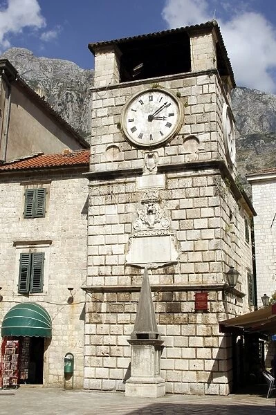 Clock Tower. Year 1602. Kotor. Republic of Montenegro