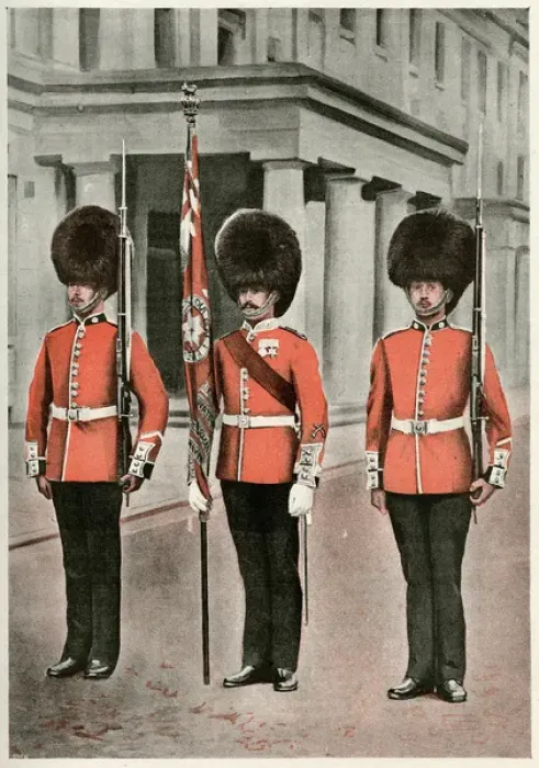Framed Print : Coldstream Guards Print, 1894 Framed Print : Coldstream Guards Print, 1894