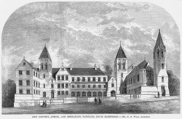 Convent, School and Orphanage at Bartrams, Hampstead, London