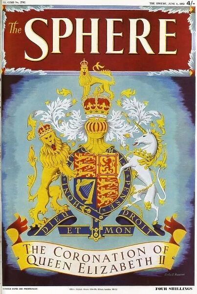 Front Cover, the Sphere, Coronation Number, 6 June 1953