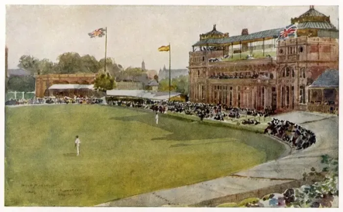 Framed Print : Print of The Pavilion at Lord's Cricket Ground Framed Print : Print of The Pavilion at Lord's Cricket Ground