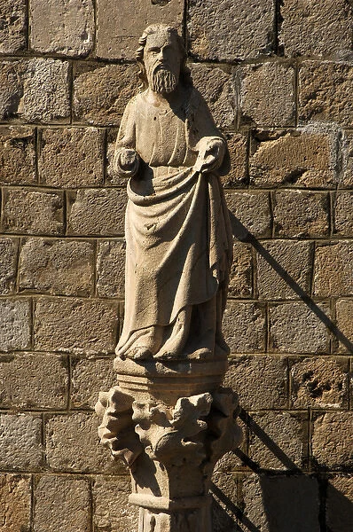 Croatia. Dubrovnik. Religious statue