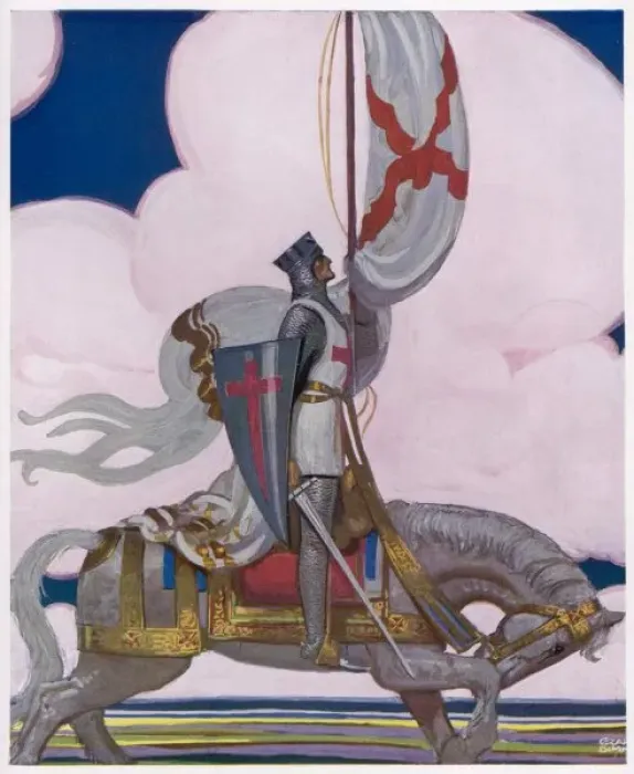 Framed Print : The Crusader Ideal Print Framed Print : The Crusader Ideal Print