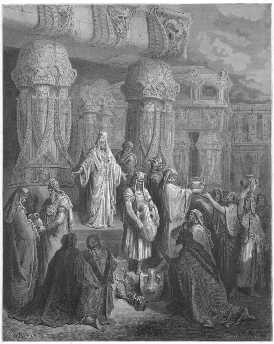 Framed Print : Print of Cyrus at Babylon, The Fall Framed Print : Print of Cyrus at Babylon, The Fall