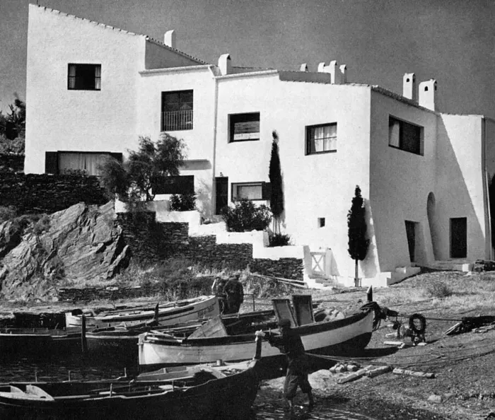 Framed Print : Salvador Dali's Port Lligat House Print, 1958 Framed Print : Salvador Dali's Port Lligat House Print, 1958