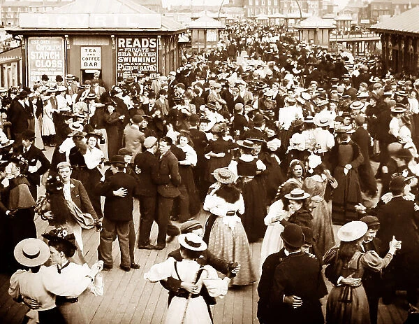 Dancing on the Pier, Blackpool, Victorian period