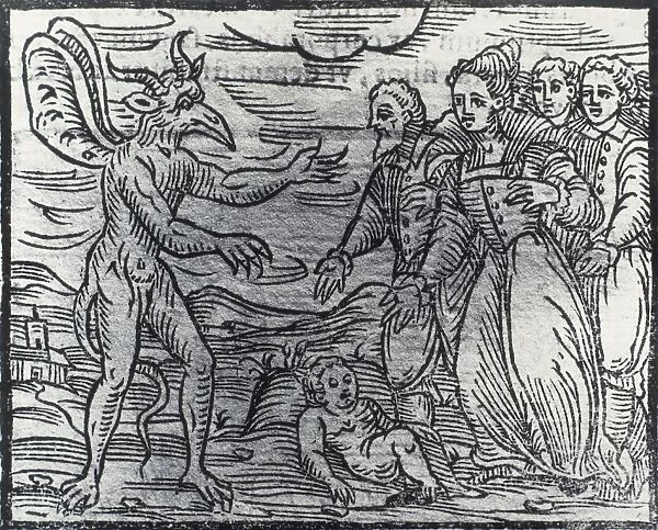 Deal with the Devil. Illustration from scene