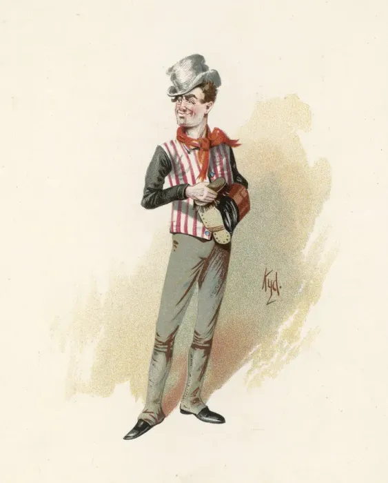 Framed Print : Sam Weller from The Pickwick Papers Print Framed Print : Sam Weller from The Pickwick Papers Print
