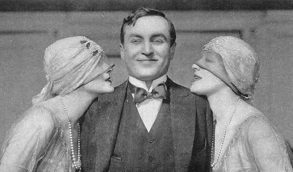 The Dolly Sisters and John Westley in His Bridal Night, 1916, New York Date: 1916