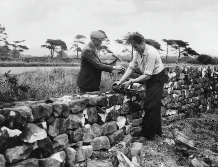 Framed Print : Yorkshire Dry Stone Walling Print Framed Print : Yorkshire Dry Stone Walling Print