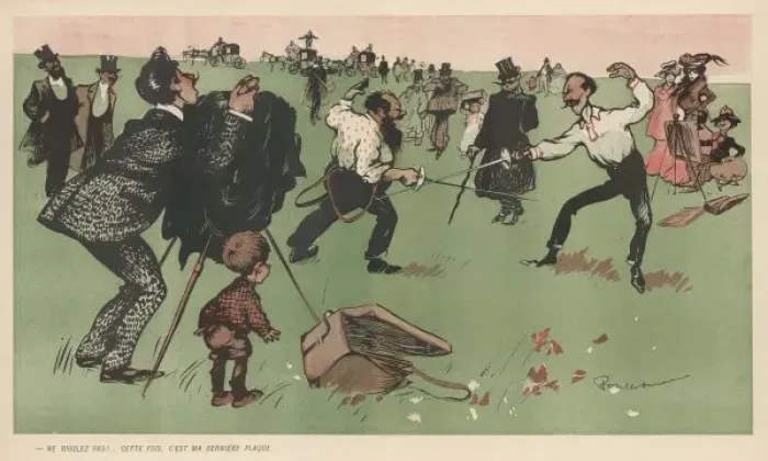 Framed Print : Duel as Media Spectacle Print Framed Print : Duel as Media Spectacle Print