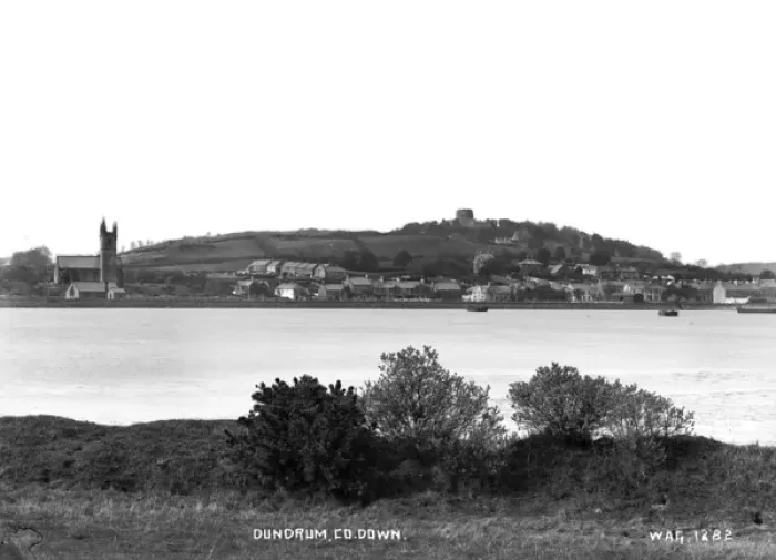 Framed Print : Panoramic View of Dundrum, Co. Down Print circa early 1900s Framed Print : Panoramic View of Dundrum, Co. Down Print circa early 1900s