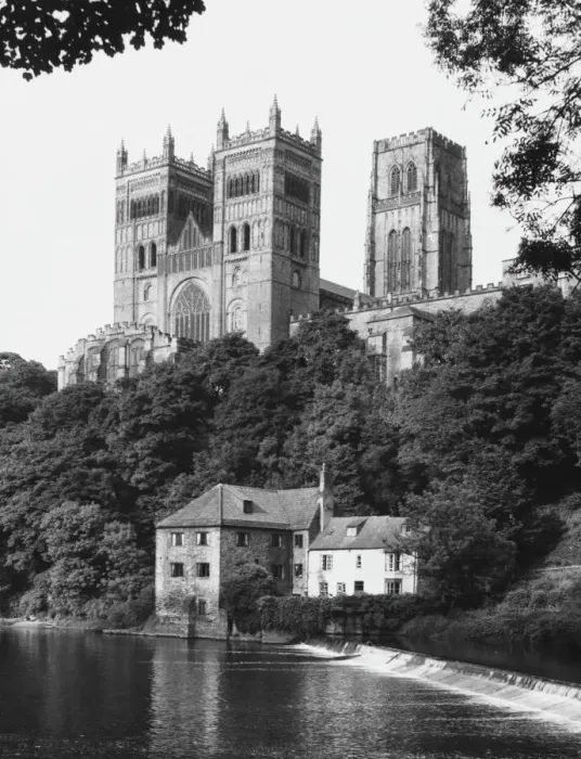 Framed Print : Durham Cathedral Print: Norman Architecture and Central Tower Framed Print : Durham Cathedral Print: Norman Architecture and Central Tower