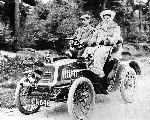 Early motor car
