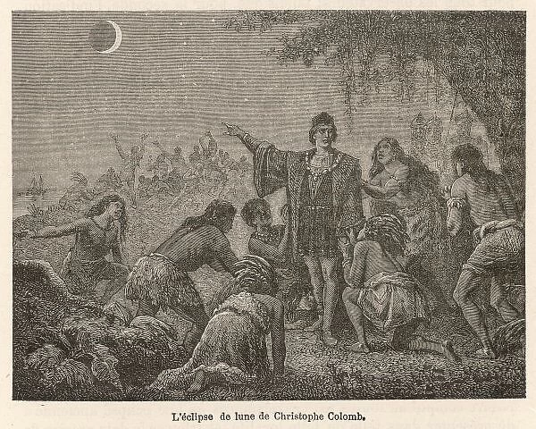 Eclipse Seen by Columbus