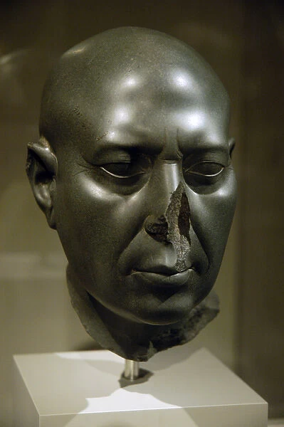 Egyptian Art. Berlin Green Head (c. 350 BC). Altes Museum. B