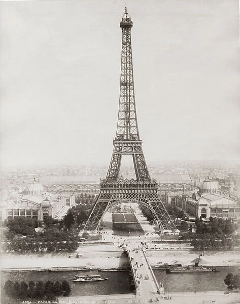 The Eiffel Tower, Paris, Fance, c. 1890 s