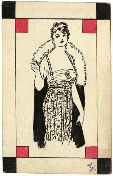 1916 evening dress 1916 | PIa Michi main image 0