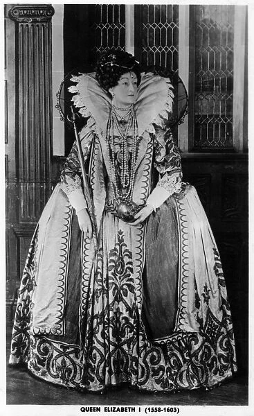 Elizabeth I at Madame Tussauds waxwork museum