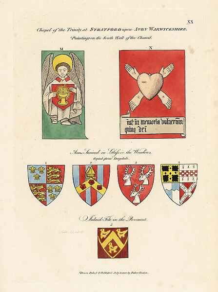 Emblems and heraldic shields