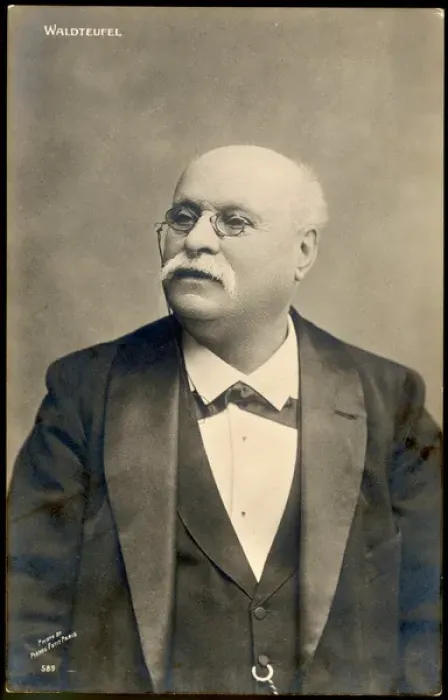 Framed Print : Emil Waldteufel Print - French Composer Portrait Framed Print : Emil Waldteufel Print - French Composer Portrait