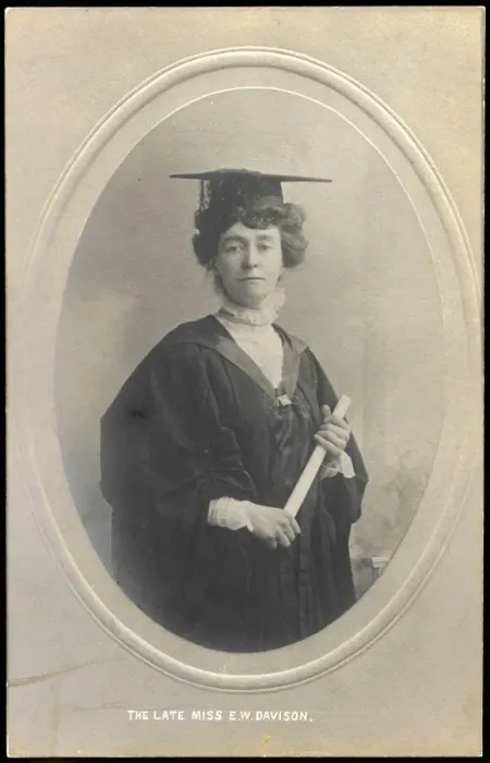 Framed Print : Emily Davison Print: Academic Portrait