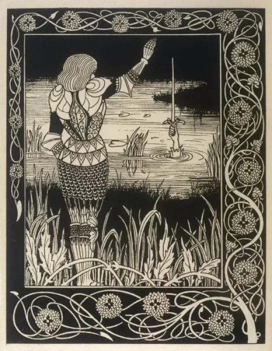 Framed Print : Excalibur Returned Print - Sir Bedivere Returns Sword to the Lake Framed Print : Excalibur Returned Print - Sir Bedivere Returns Sword to the Lake