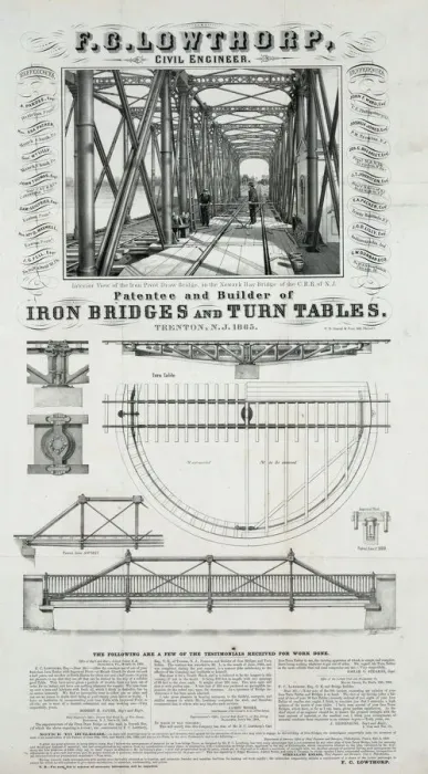 Framed Print : F.C. Lowthorp, Civil Engineer Print Framed Print : F.C. Lowthorp, Civil Engineer Print