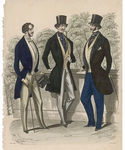 Fashion Plate  /  1845  /  Men