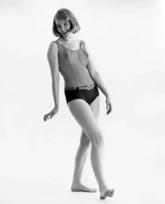 Framed Print : Late 1960s Female Model Print Framed Print : Late 1960s Female Model Print