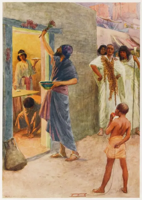 Framed Print : The First Passover Print Framed Print : The First Passover Print