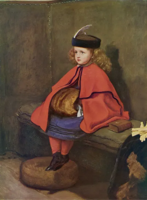 Framed Print : Print of a young girl listening to her first sermon in church Framed Print : Print of a young girl listening to her first sermon in church