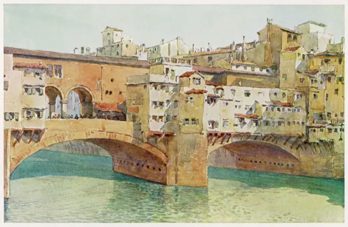 Framed Print : Florence Ponte Vecchio Print Framed Print : Florence Ponte Vecchio Print