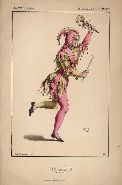 A fool from La Fonti at the Academie Imperiale de Musique