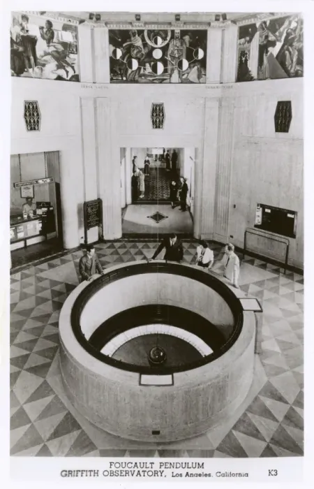Framed Print : Foucault Pendulum Print, Griffith Observatory, Los Angeles Framed Print : Foucault Pendulum Print, Griffith Observatory, Los Angeles