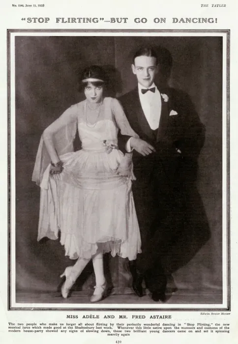 Framed Print : Fred Astaire with Sister Adele, 1923 Print Framed Print : Fred Astaire with Sister Adele, 1923 Print