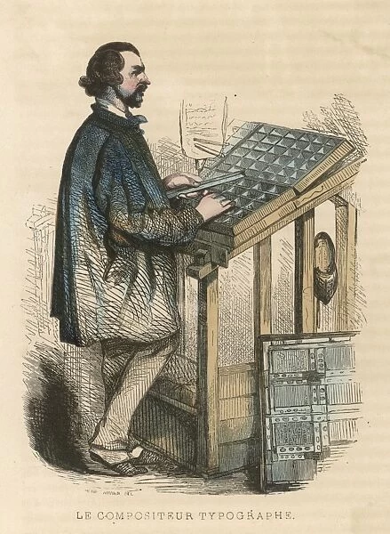 French Compositor 1850
