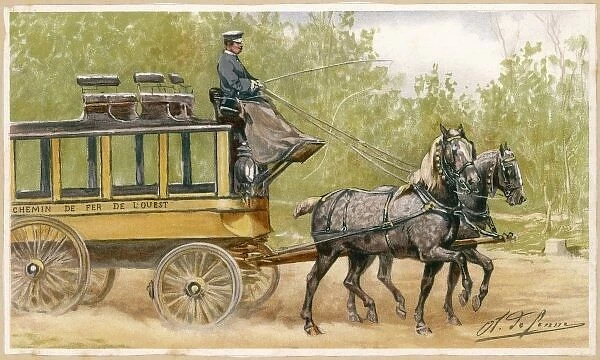 French Horse Bus