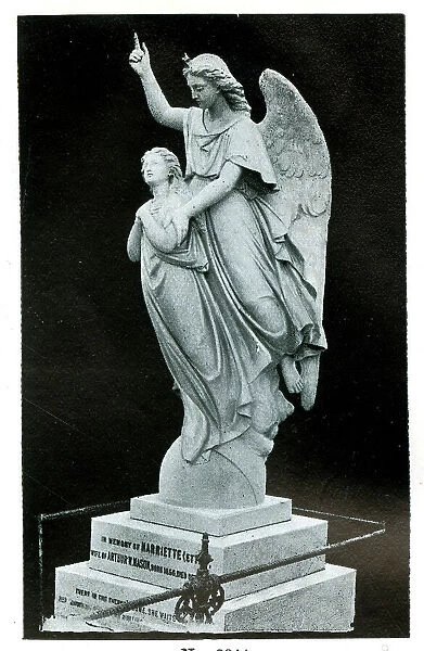 Funerary Monument - Angel and Child