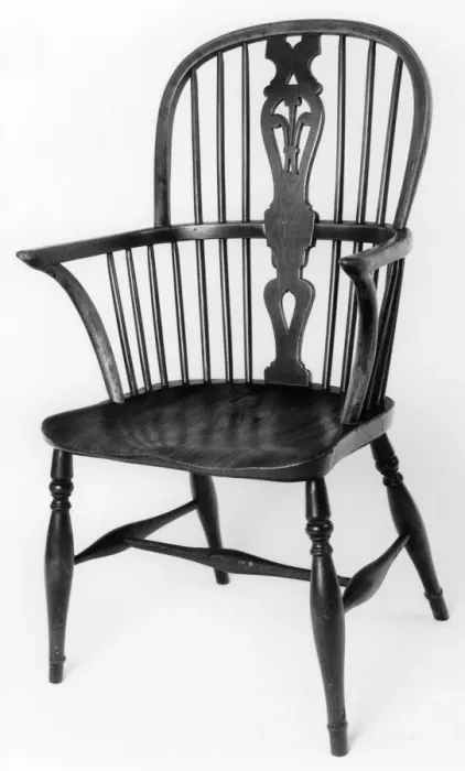Framed Print : Windsor Armchair Print, c.1790-1820, Geffrye Museum Framed Print : Windsor Armchair Print, c.1790-1820, Geffrye Museum