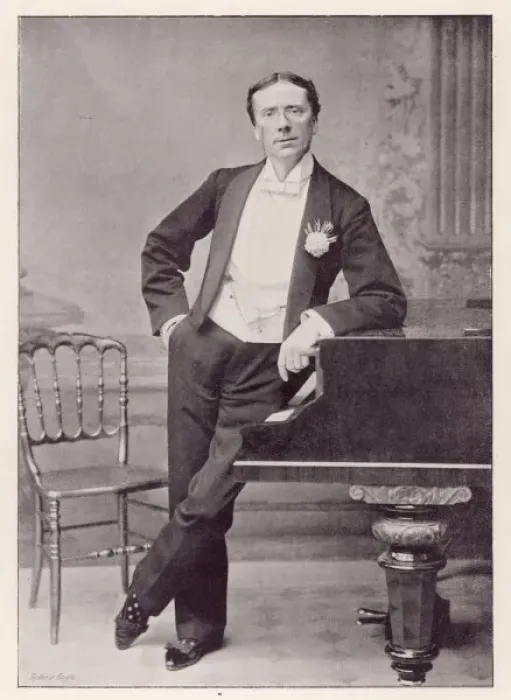 Framed Print : George Grossmith Print, 1895