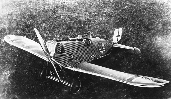 German Junkers DI J9 fighter plane, post-WW1