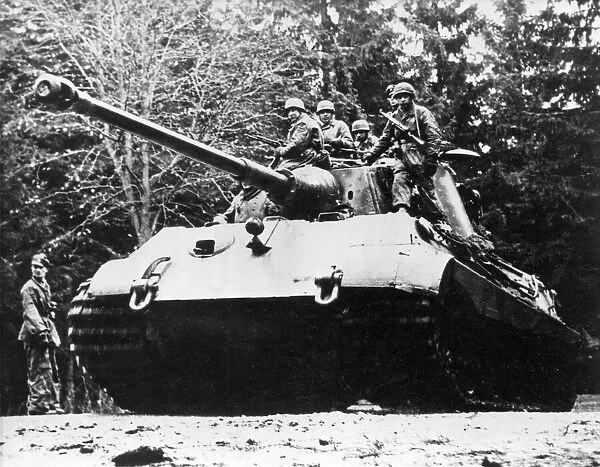 German Panzer tank, 1944