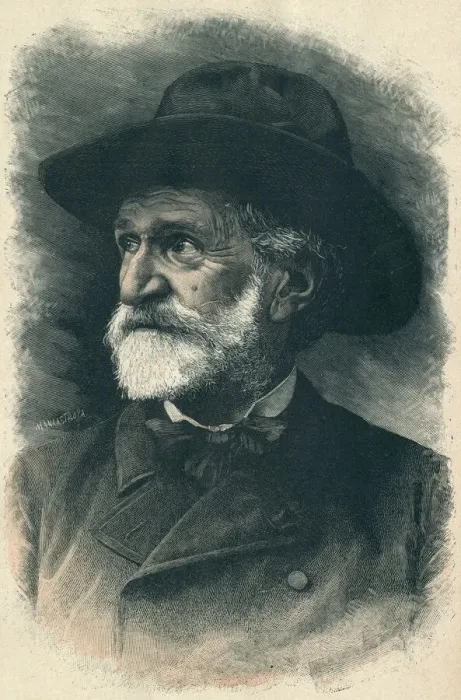 Framed Print : Giuseppe Verdi Print by Italian Musician (1813-1901) Framed Print : Giuseppe Verdi Print by Italian Musician (1813-1901)