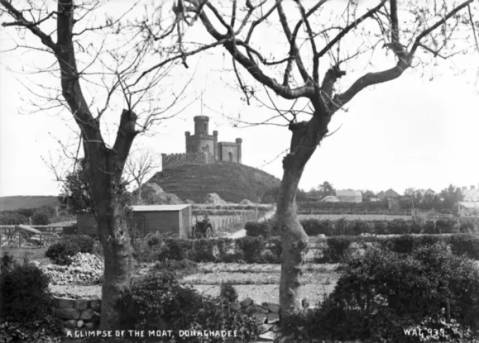 Framed Print : Donaghadee Moat Print circa Early 1900s Framed Print : Donaghadee Moat Print circa Early 1900s