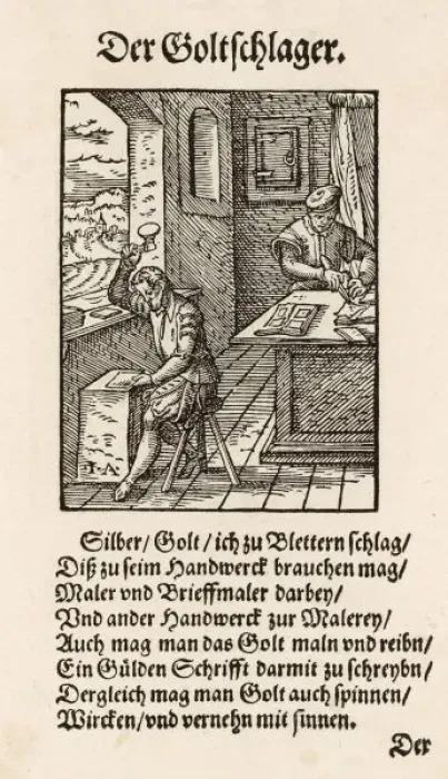 Framed Print : Goldsmith at Work Print Framed Print : Goldsmith at Work Print